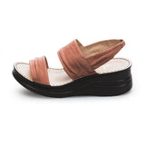 Deux Salmon Pink Real Support Sandal