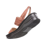 Deux Salmon Pink Real Support Sandal