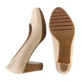 DORIS Beige Soft Walking Pumps