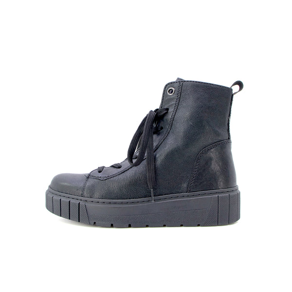 Eila2 Black Soft Walking Sneaker Boots