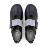 EITO Black Extra Wide Anti-Slip Mary Jane