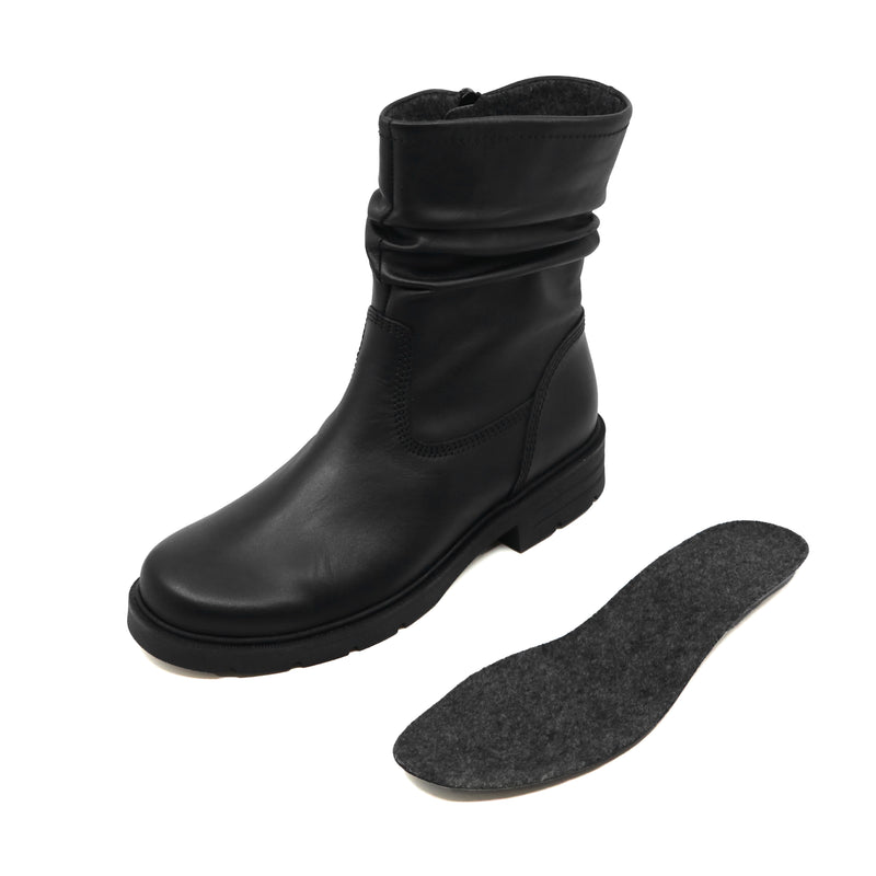 ELSA Black Soft Walking Boots
