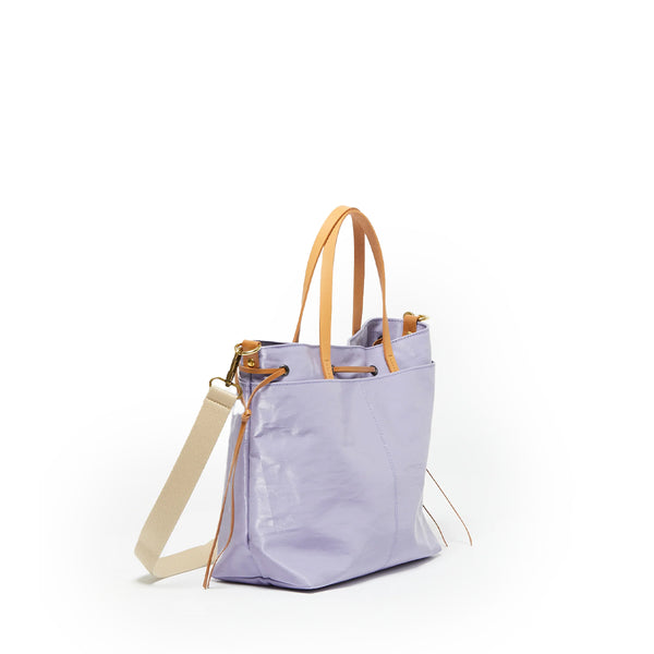 Emy Lavender Linen Tote Bag