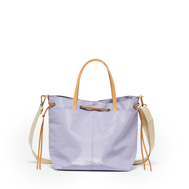 Emy Lavender Linen Tote Bag