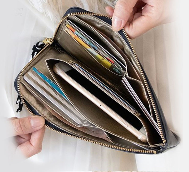 EN Thin Dot Wallet Red