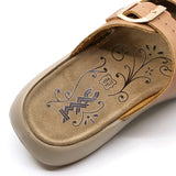 FIA Mocha Beige WIDE FIT SANDALS