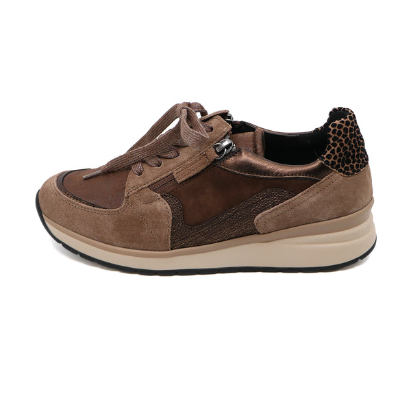 FRANKA Espresso Brown Bunion Fit Sneakers