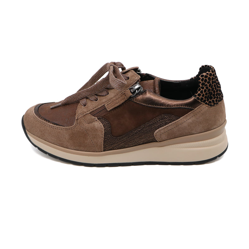 FRANKA Espresso Brown Bunion Fit Sneakers
