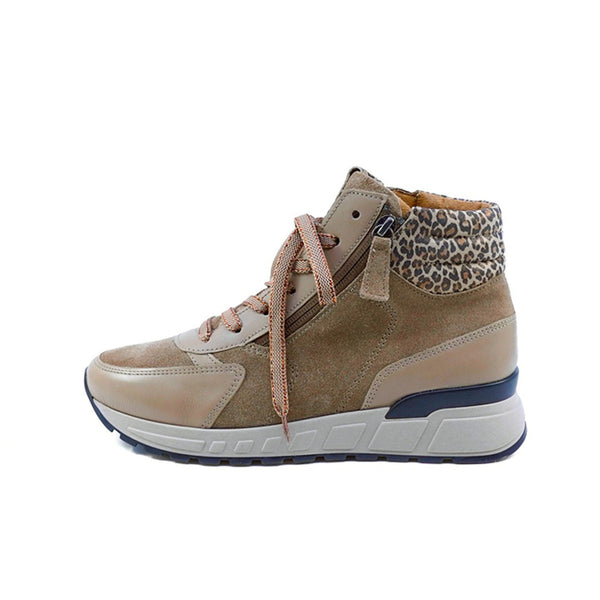 FENNA Dark Beige Anti-Slip Sneaker Boots