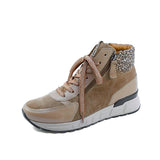 FENNA Dark Beige Anti-Slip Sneaker Boots