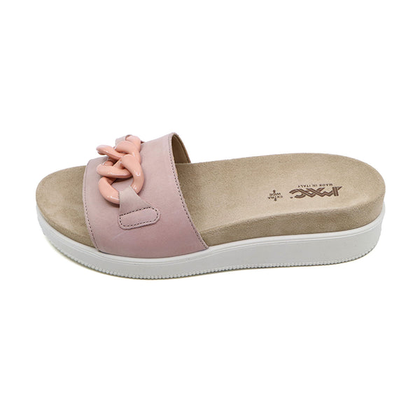 FINA Nude Pink Wide Fit Sandals