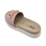 FINA Nude Pink Wide Fit Sandals