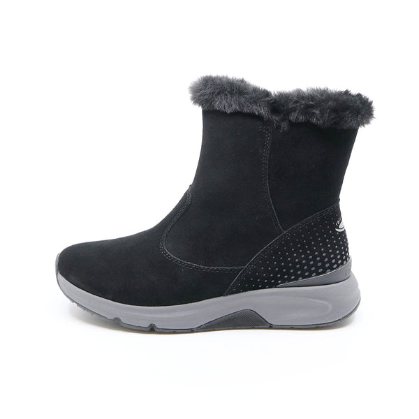 FRITZI  Black Nubuck  Rolling Soft Boots