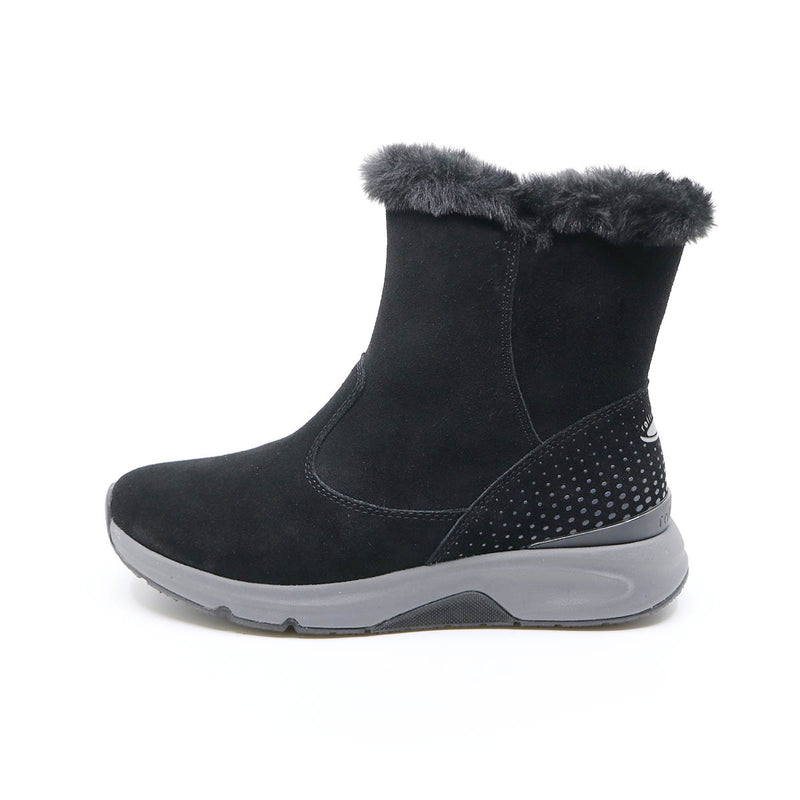FRITZI  Black Nubuck  Rolling Soft Boots