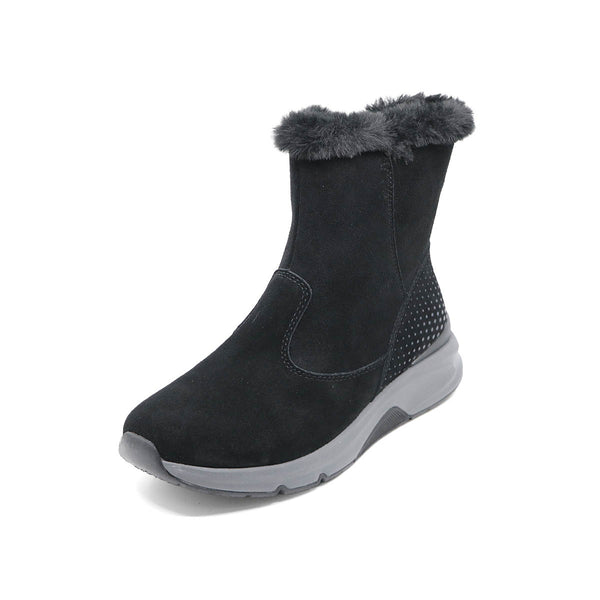 FRITZI  Black Nubuck  Rolling Soft Boots
