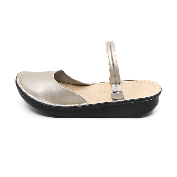 Futo Champagne Microfiber Real Support Sandals