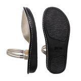 Futo Champagne Microfiber Real Support Sandals