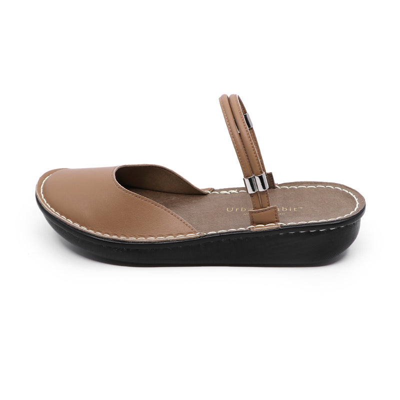 Futo Mocha Microfiber Real Support Sandals