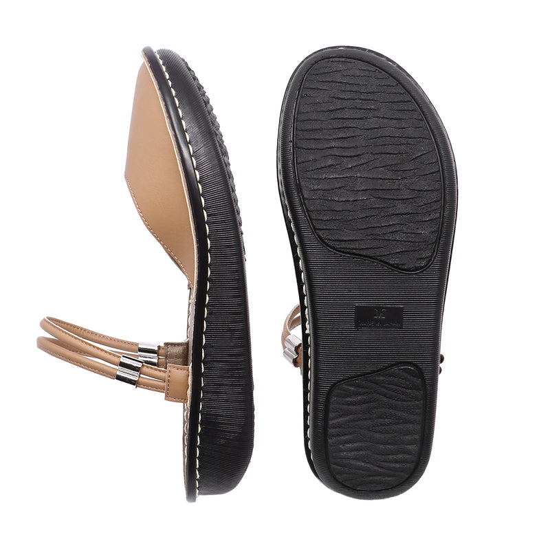 Futo Mocha Microfiber Real Support Sandals