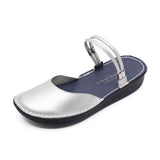 Futo Silver Microfiber Real Support Sandals