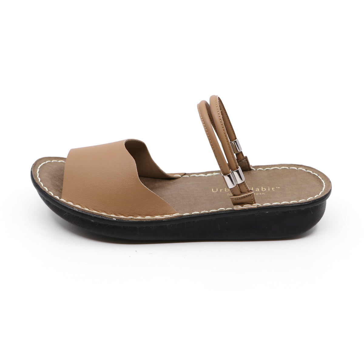 Fuuna Camel Microfiber Real Support Sandals