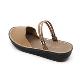 Fuuna Camel Microfiber Real Support Sandals