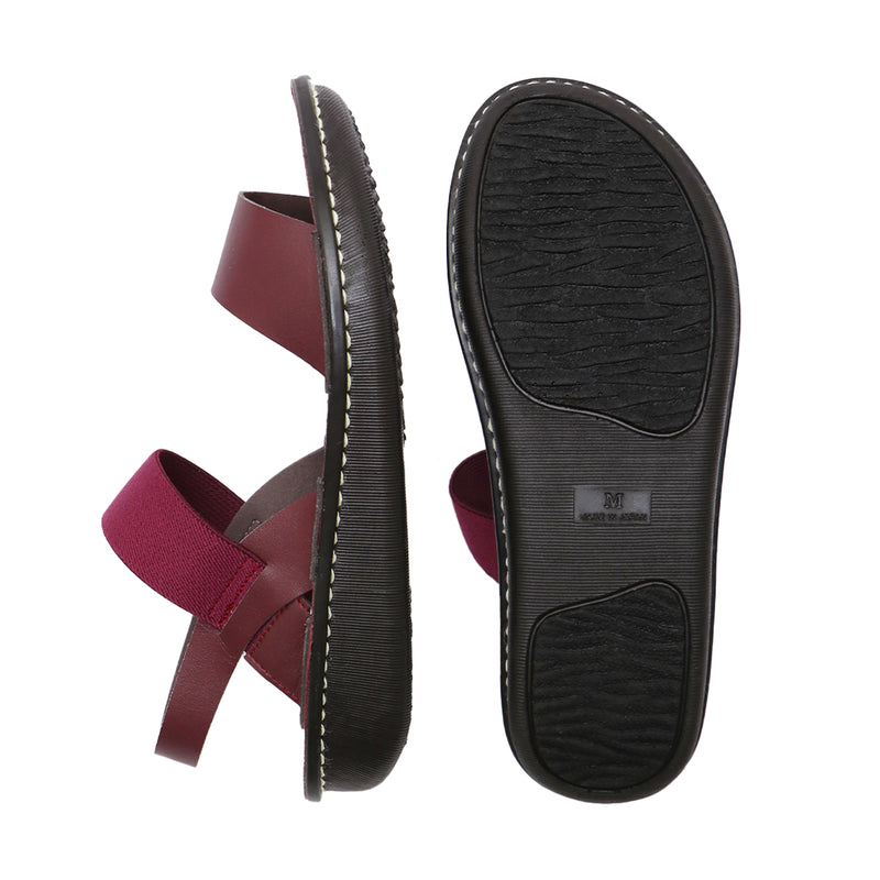 Fuyo Wine Real Support Sandals