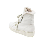 Fuyu Ivory Fur Sneaker Boots