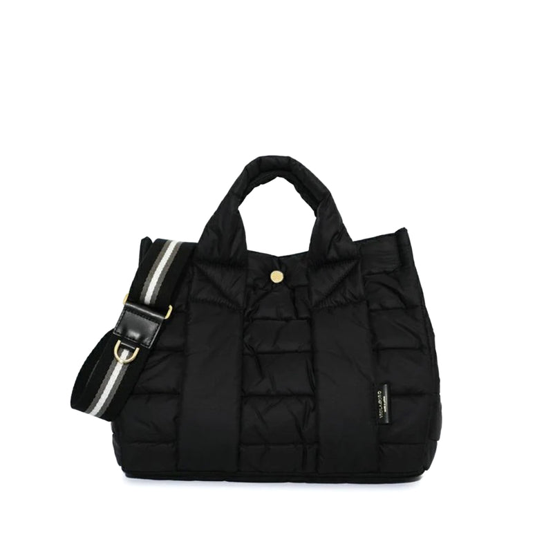 GINO Puff QUILT Tote M Grege