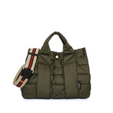 GINO Puff QUILT Tote M Grege