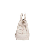 GINO Puff QUILT Tote M Grege