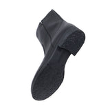 GRETA Black Soft Walking Leather Boots