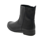 GRETA Black Soft Walking Leather Boots