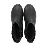 GRETA Black Soft Walking Leather Boots