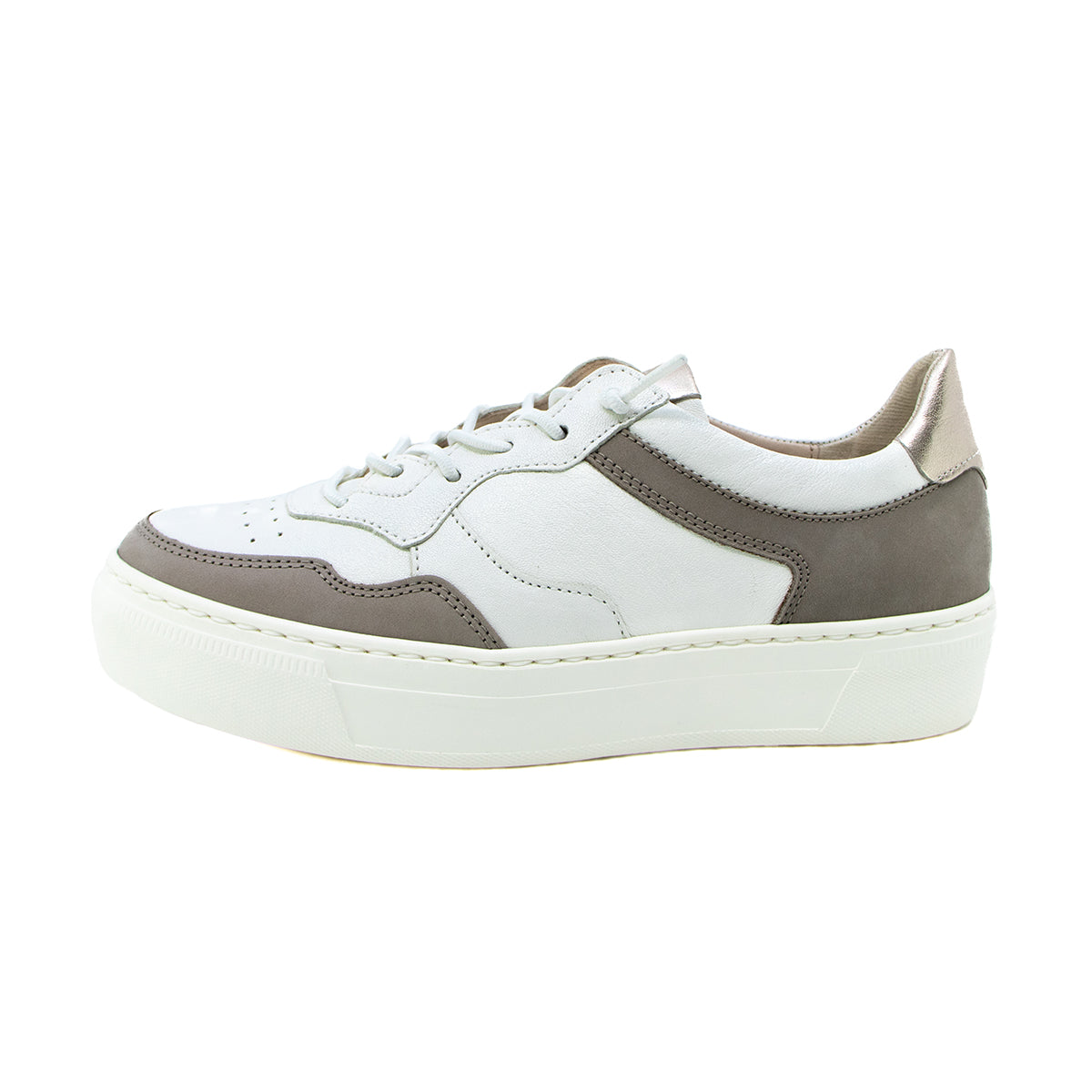 Haddy Beige Combi Soft Walking Sneakers – shoes republic