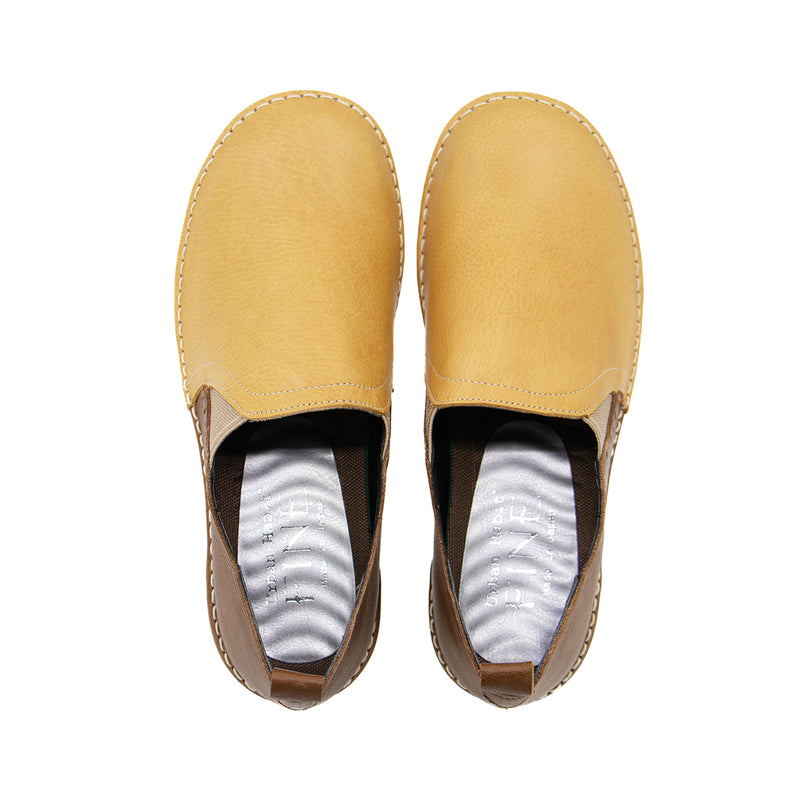 Haruto Camel-Brown Wide Fit Slip On