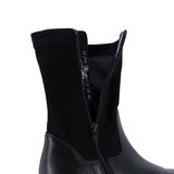 Holly Black Soft Stretch Long Boots