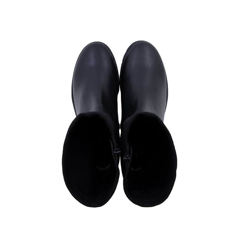 Holly Black Soft Stretch Long Boots