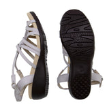 Ikka Light Grey Soft Walkinng Sandals