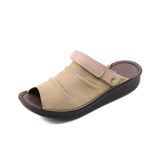 IKKYU Latte Real Support Sandals