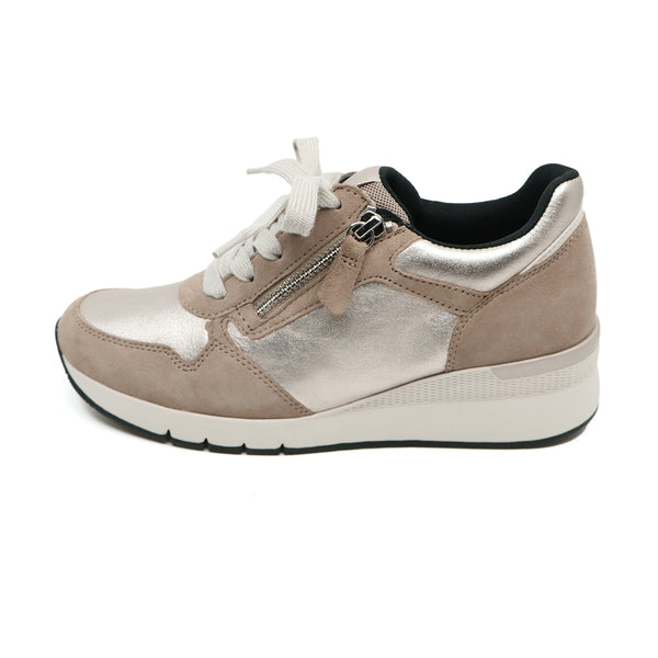 Inga Champagne Combi Ultra Light Soft Walking Sneakers