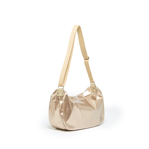 Liris Mono Champagne Shoulder & Cross body bag