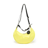 CHARLIE 2 WAYS EXTRA LIGHT HALF-MOON BAG Lime