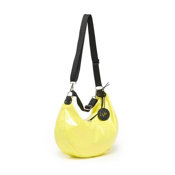 CHARLIE 2 WAYS EXTRA LIGHT HALF-MOON BAG Lime