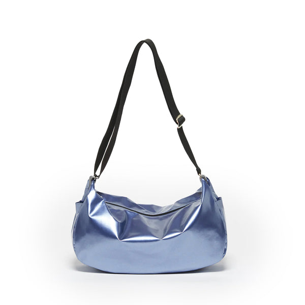 Liris Metallic Blue Shoulder & Cross body bag