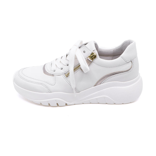 Jana White Combi Ultra Light Soft Walking Sneakers