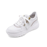 Jana White Combi Ultra Light Soft Walking Sneakers