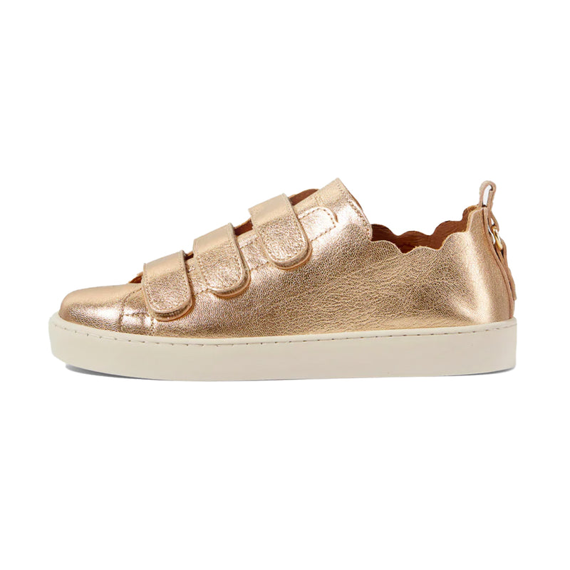 Julianne Gold Soft Sneakers