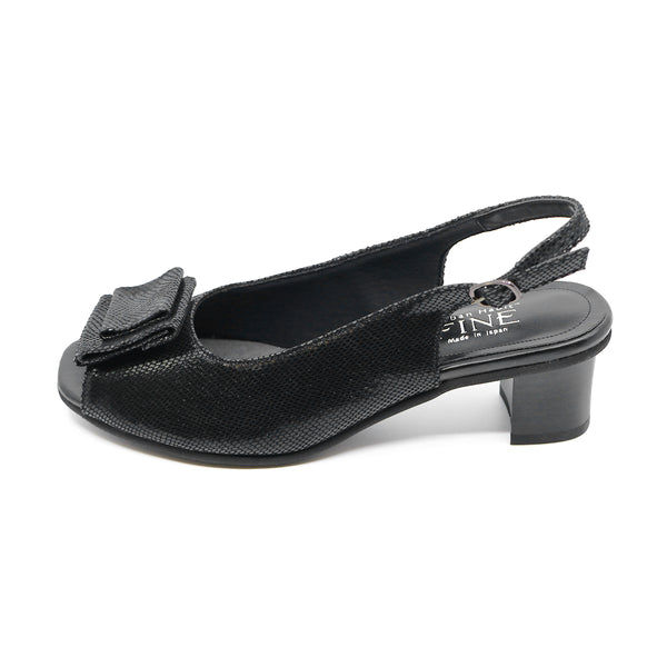 Kanaka Black Extra soft Slingbacks