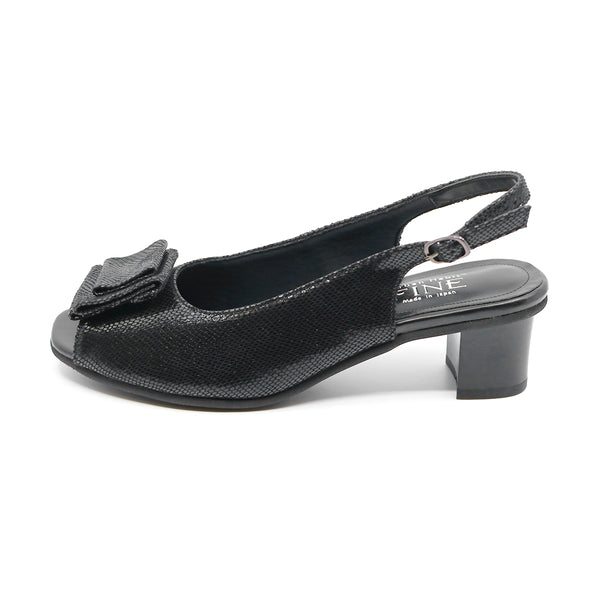 Kanaka Black Extra soft Slingbacks